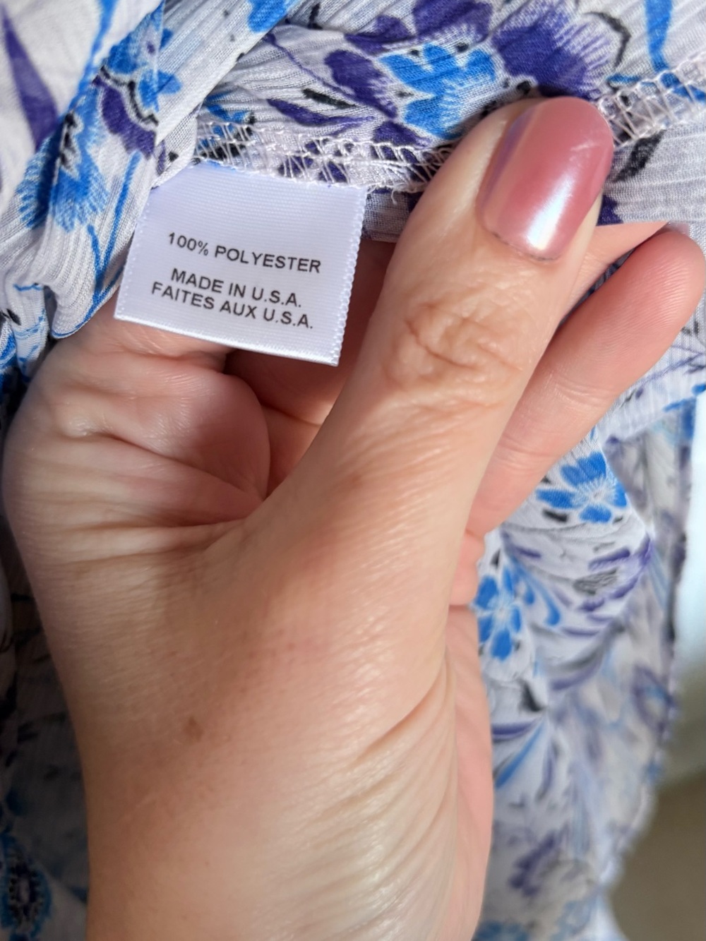 Misa Los Angeles Blue Floral Maxi Dress with Smocked Waist - Picture 7 of 11